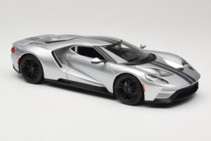 Ford GT Argento Maisto 1:18 31384 Pressofusione — immagine 6 di 8