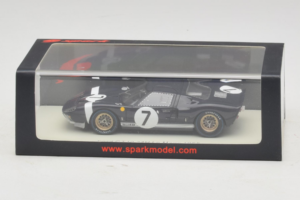 Ford GT40 Mk I #7 B. Bondurant / U. Maglioli 24 Hours of Le Mans 1965 Spark 1:43 S4536 Resina — immagine 4 di 4