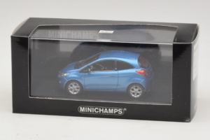 Ford Ka Blue Metallic Minichamps 1:43 400088202 Pressofusione — immagine 4 di 4