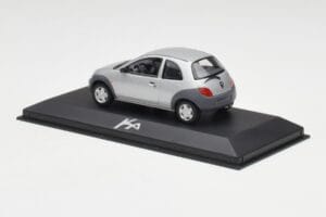 Ford Ka Mk1 Grigio Argento Minichamps 1:43 130248 Pressofusione — immagine 3 di 4