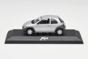 Ford Ka Mk1 Grigio Argento Minichamps 1:43 130248 Pressofusione