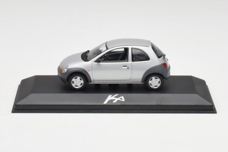 Ford Ka Mk1 Grigio Argento Minichamps 1:43 130248 Pressofusione
