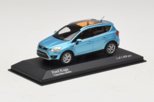 Ford Kuga Mk1 Blu Metallizzato Minichamps 1:43 400087201 Pressofusione — immagine 2 di 4