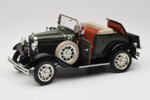 Ford Model A Verde Scuro Motor City 1:18 20003 Pressofusione — immagine 2 di 8