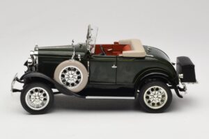 Ford Model A Verde Scuro Motor City 1:18 20003 Pressofusione — immagine 4 di 8