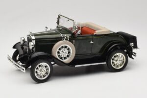 Ford Model A Verde Scuro Motor City 1:18 20003 Pressofusione