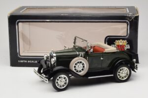 Ford Model A Verde Scuro Motor City 1:18 20003 Pressofusione — immagine 8 di 8