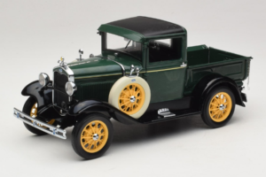 Ford Model A Pickup Valley Green Motor City 1:18 40003 Pressofusione