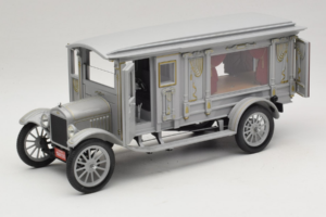 Ford Model T Carro Funebre Intagliato Ornato Precision Miniatures 1:18 PMSC-07G Pressofusione — immagine 2 di 8