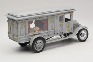 Ford Model T Carro Funebre Intagliato Ornato Precision Miniatures 1:18 PMSC-07G Pressofusione — immagine 3 di 8