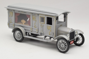 Ford Model T Carro Funebre Intagliato Ornato Precision Miniatures 1:18 PMSC-07G Pressofusione — immagine 6 di 8