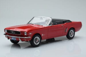 Ford Mustang Cabriolet Rosso Norev 1:18 182810 Pressofusione