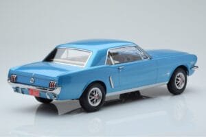 Ford Mustang Coupe Turchese Norev 1:18 182800 Pressofusione — immagine 2 di 6