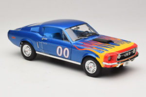 Ford Mustang Cooter's Car Dukes of Hazzard Tomy 1:18 21957P Pressofusione — immagine 4 di 6