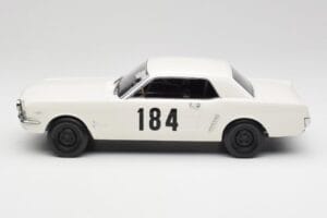 Ford Mustang Hardtop #184 B. Neyret / J. Terramorsi Rally Monte Carlo 1965 Norev 1:18 182801 Pressofusione — immagine 3 di 6
