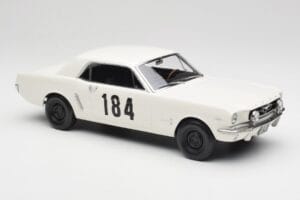 Ford Mustang Hardtop #184 B. Neyret / J. Terramorsi Rally Monte Carlo 1965 Norev 1:18 182801 Pressofusione — immagine 4 di 6