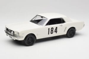 Ford Mustang Hardtop #184 B. Neyret / J. Terramorsi Rally Monte Carlo 1965 Norev 1:18 182801 Pressofusione