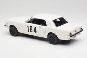 Ford Mustang Hardtop #184 B. Neyret / J. Terramorsi Rally Monte Carlo 1965 Norev 1:18 182801 Pressofusione — immagine 5 di 6