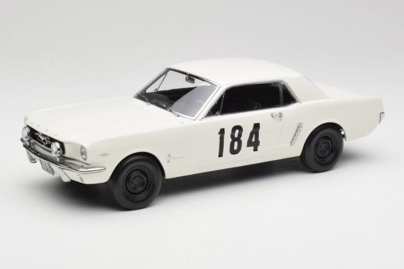 Ford Mustang Hardtop #184 B. Neyret / J. Terramorsi Rally Monte Carlo 1965 Norev 1:18 182801 Pressofusione