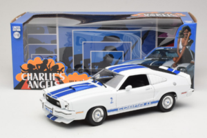 Ford Mustang II Cobra II Charlie's Angels Movie Greenlight 1:18 12880 Pressofusione — immagine 8 di 8