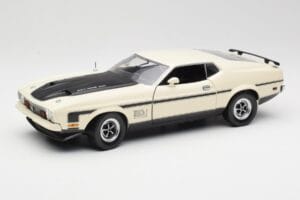 Ford Mustang Mach 1 Bianco Sun Star 1:18 3602 Pressofusione