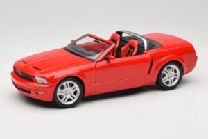 Ford Mustang S197 GT Cabriolet Rosso Beanstalk Group 1:18 FOR10016R Pressofusione
