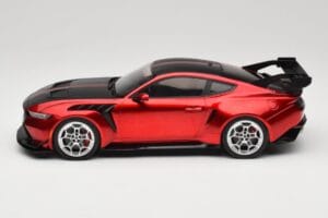 Ford Mustang S650 GTD Dark Red Metallic IXO 1:18 MCG18577 Pressofusione — immagine 3 di 6