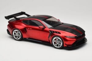 Ford Mustang S650 GTD Dark Red Metallic IXO 1:18 MCG18577 Pressofusione — immagine 4 di 6