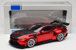Ford Mustang S650 GTD Dark Red Metallic IXO 1:18 MCG18577 Pressofusione — immagine 6 di 6