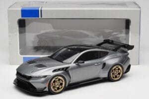 Ford Mustang S650 GTD Metallic Grey IXO 1:18 MCG18576 Pressofusione — immagine 6 di 6