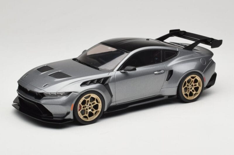 Ford Mustang S650 GTD Metallic Grey IXO 1:18 MCG18576 Pressofusione