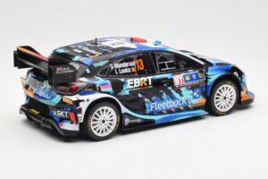 Ford Puma Rally1 #13 G. Munster / L. Louka Rally Central Europe 2023 IXO 1:18 18RMC188 Pressofusione — immagine 2 di 6