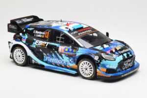 Ford Puma Rally1 #13 G. Munster / L. Louka Rally Central Europe 2023 IXO 1:18 18RMC188 Pressofusione — immagine 4 di 6
