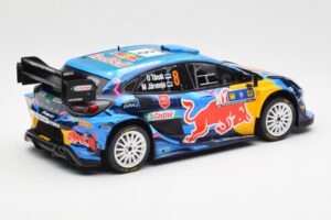 Ford Puma Rally1 #8 O. Tanak / M. Jarveoja 3rd Rally Central Europe 2023 IXO 1:18 18RMC187 Pressofusione — immagine 2 di 6