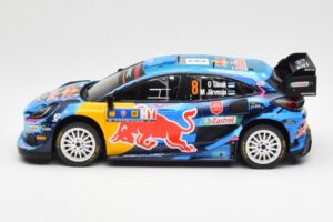 Ford Puma Rally1 #8 O. Tanak / M. Jarveoja 3rd Rally Central Europe 2023 IXO 1:18 18RMC187 Pressofusione — immagine 3 di 6