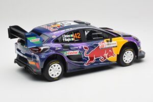 Ford Puma Rally1 #42 C. Breen / P. Nagle M-Sport Ford Rally Italia Sardegna 2022 TopSpeed 1:18 TS0491 Pressofusione — immagine 2 di 6