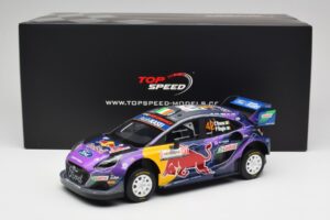 Ford Puma Rally1 #42 C. Breen / P. Nagle M-Sport Ford Rally Italia Sardegna 2022 TopSpeed 1:18 TS0491 Pressofusione — immagine 6 di 6