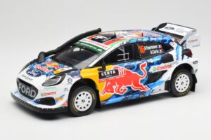 Ford Puma Rally1 WRC M-Sport #16 A. Fourmaux / A. Coria Safari Rally Kenya 2024 IXO 1:18 18RMC207 Pressofusione