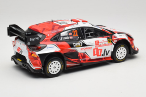 Ford Puma Rally1 WRC #22 M-Sport Ford World Rally Team M. Sesks / R. Francis Rally Poland 2024 IXO 1:18 18RMC215 Pressofusion — immagine 2 di 6