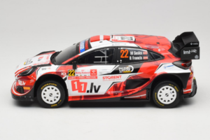 Ford Puma Rally1 WRC #22 M-Sport Ford World Rally Team M. Sesks / R. Francis Rally Poland 2024 IXO 1:18 18RMC215 Pressofusion — immagine 3 di 6
