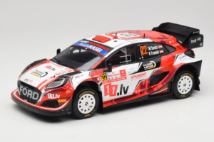 Ford Puma Rally1 WRC #22 M-Sport Ford World Rally Team M. Sesks / R. Francis Rally Poland 2024 IXO 1:18 18RMC215 Pressofusion