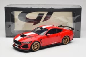 Ford Shelby Mustang Super Snake Rosso GT Spirit 1:18 GT531 Resina — immagine 6 di 6