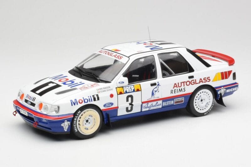Ford Sierra RS Cosworth 4x4 #3 M. Biasion / T. Siviero Rally Monte Carlo 1992 MCG 1:18 MCG18355R Pressofusione