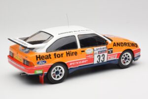 Ford Sierra RS Cosworth #33 R. Brookes RAC Rally 1989 IXO 1:18 18RMC115 Pressofusione — immagine 2 di 6