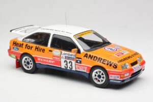 Ford Sierra RS Cosworth #33 R. Brookes RAC Rally 1989 IXO 1:18 18RMC115 Pressofusione — immagine 4 di 6