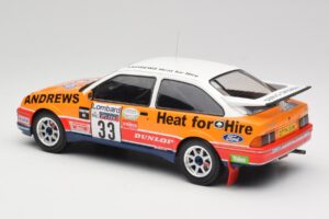 Ford Sierra RS Cosworth #33 R. Brookes RAC Rally 1989 IXO 1:18 18RMC115 Pressofusione — immagine 5 di 6