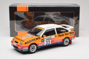 Ford Sierra RS Cosworth #33 R. Brookes RAC Rally 1989 IXO 1:18 18RMC115 Pressofusione — immagine 6 di 6
