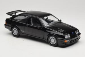 Ford Sierra RS Cosworth Nero Minichamps 1:18 150084001 Pressofusione — immagine 6 di 8