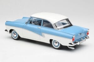 Ford Taunus 17M P2 Azzurro & Bianco BoS Models 1:18 BOS019 Pressofusione — immagine 5 di 6