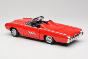 Ford Thunderbird Cabriolet Rosso Anson 1:18 30334 Pressofusione — immagine 7 di 8